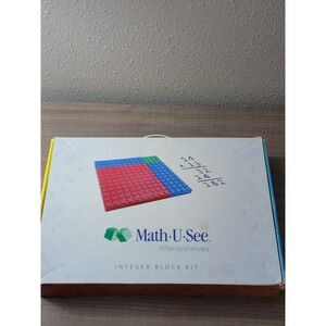 Math U See Manipulatives Integer Block Kit - Complete - No Papers